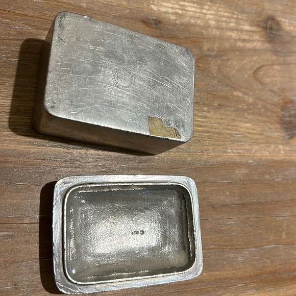 Vintage Pewter Elephant Trinket Box - Picture 9 of 17